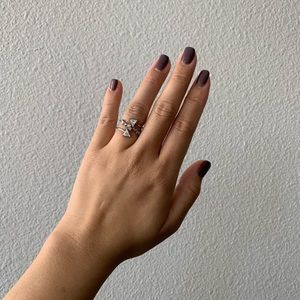 BCBGMAZAZRIA Silver Ring - Size 7